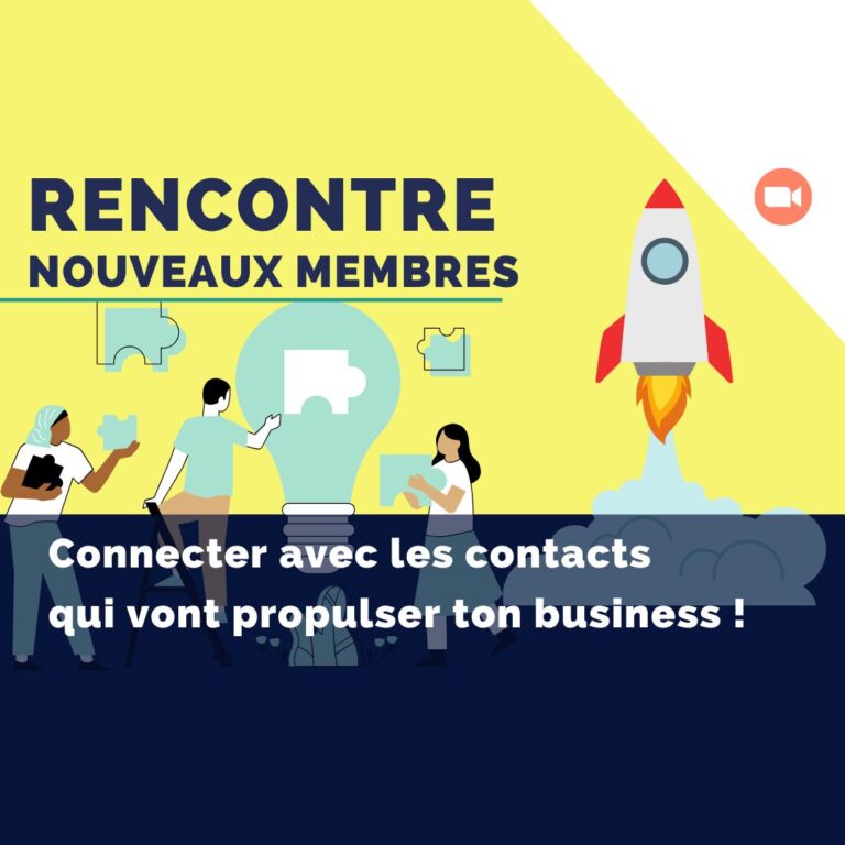 Réunion nouveaux membres